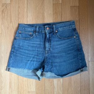 J.Crew High Rise Short in Medium Wash, size 26
